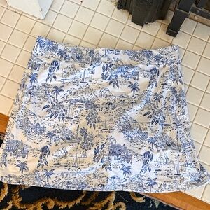 Elegant Blue and White Women's golf skort- worn about 3x. 115 retail